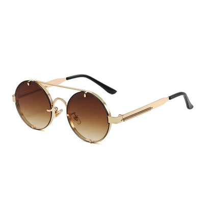 Oval Steampunk Sunglasses
