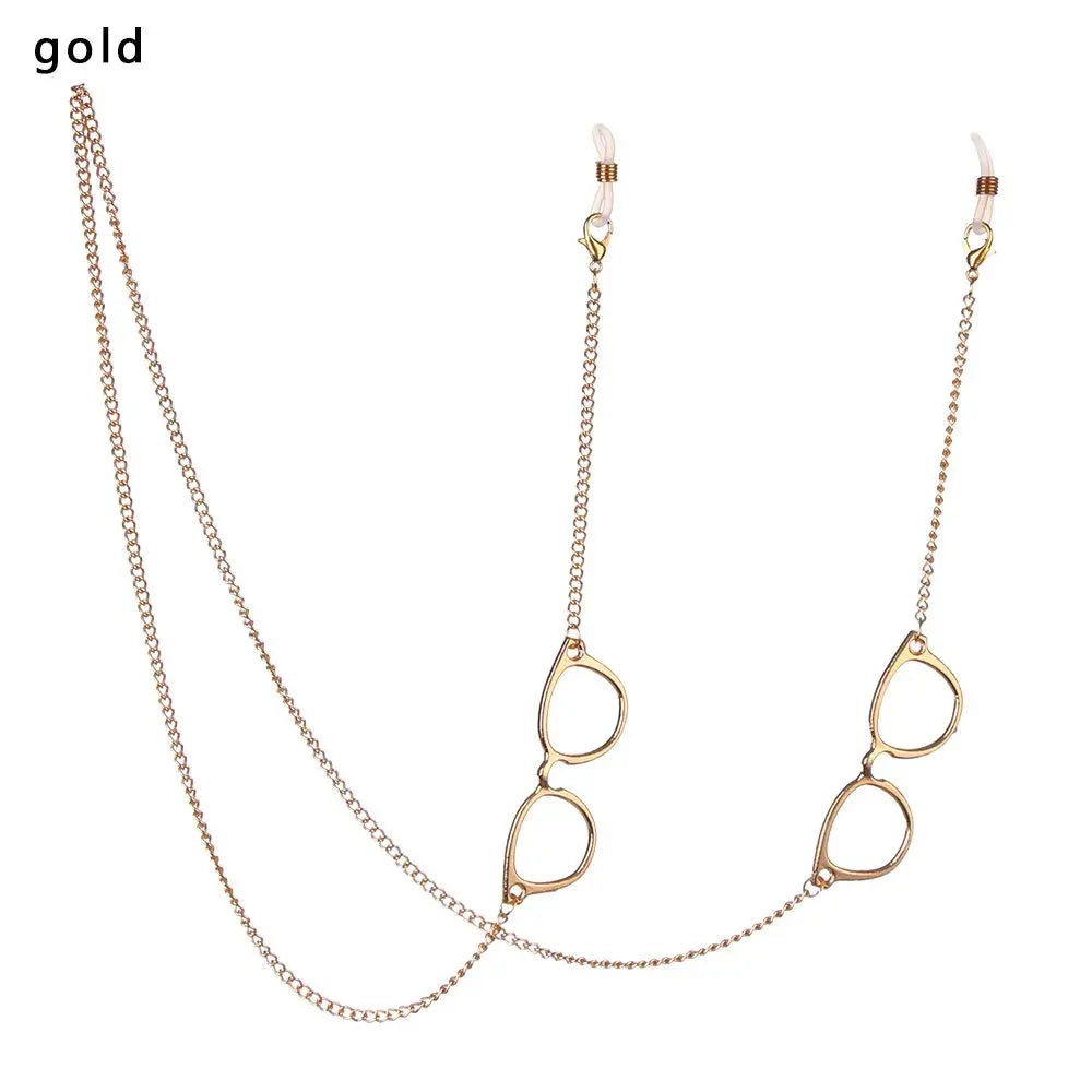 Vintage Metal Glasses Chain - Non-Slip Eyeglass Lanyard for Eyewear & Sunglasses