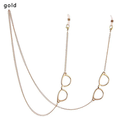 Vintage Metal Glasses Chain - Non-Slip Eyeglass Lanyard for Eyewear & Sunglasses