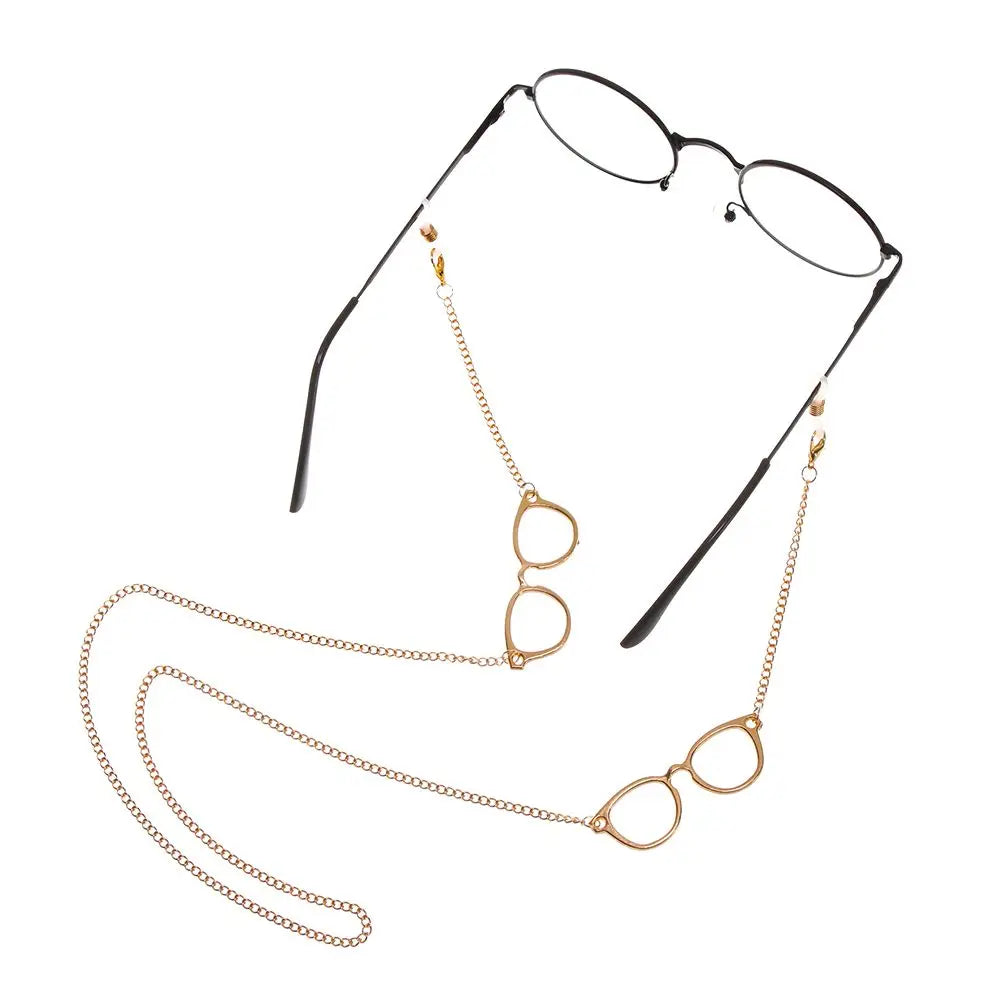 Vintage Metal Glasses Chain - Non-Slip Eyeglass Lanyard for Eyewear & Sunglasses