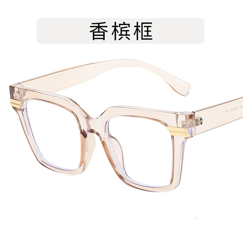 Square Blue Light Blocking Glasses | Vintage Acetate Eyeglass Frames | Unisex