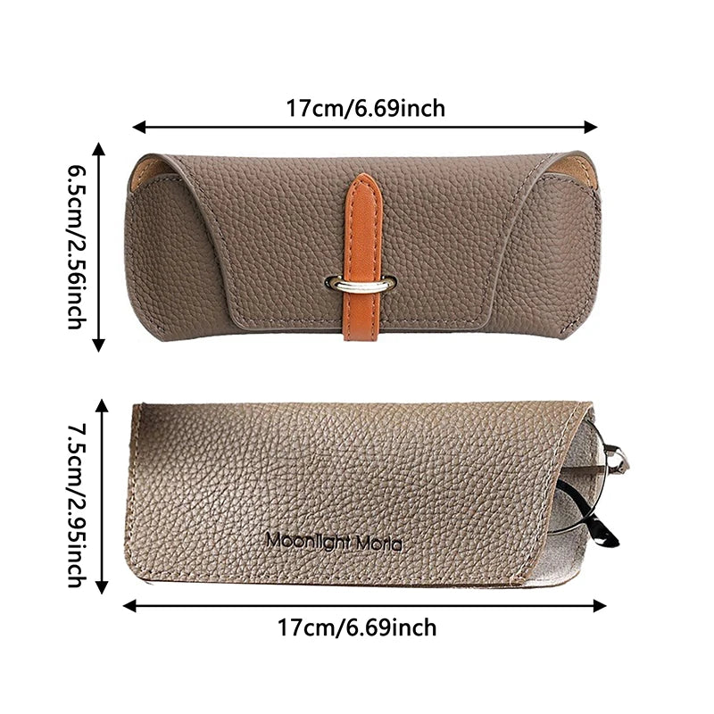 New-Unisex Fashion Glasses Bag Protective Case Cover Women Men Portable Sunglasses Case Box Reading Eyeglasses Box Accessories