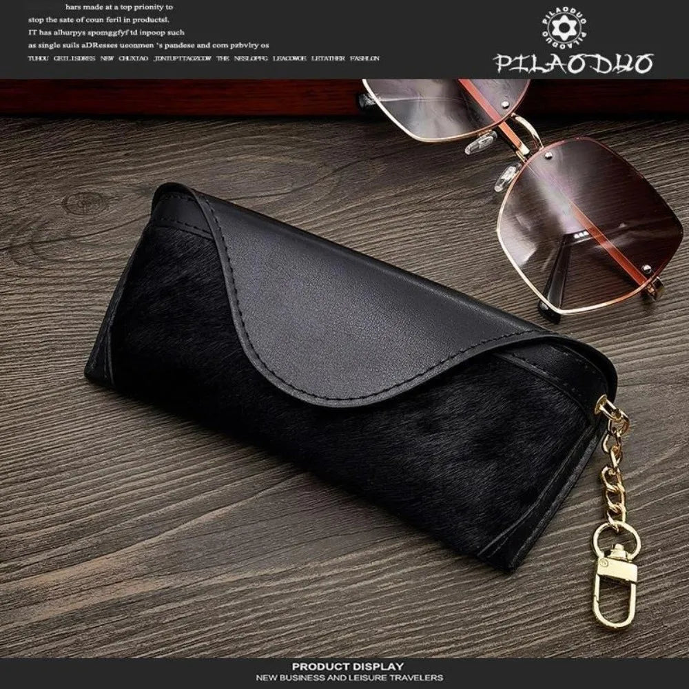Leopard Print Eyewear Pouch