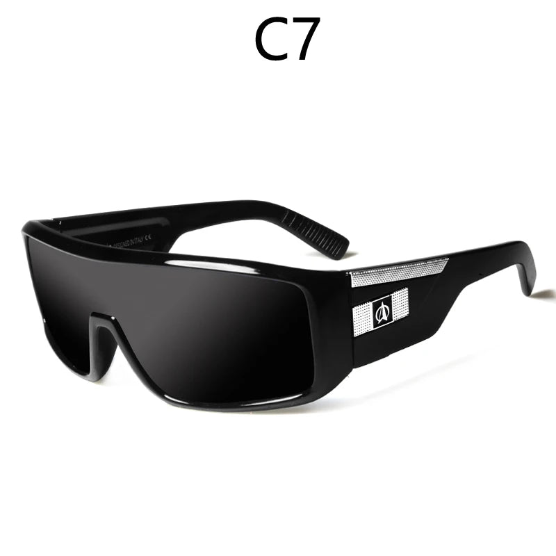 Cycling Sunglasses Men - Large Frame Sports Shades UV400