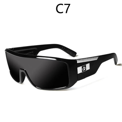 Cycling Sunglasses Men - Large Frame Sports Shades UV400