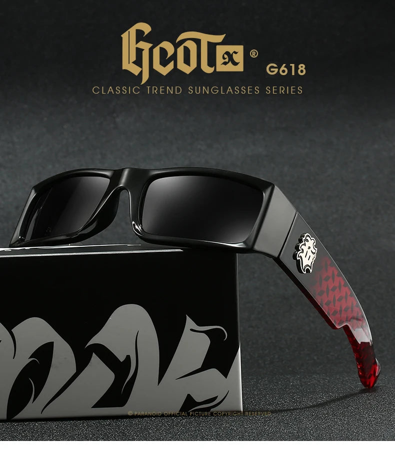 Retro Polarized Eyewear Men - Sports Driving Shades