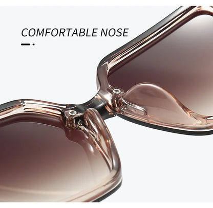 Retro Big Sunglasses Women - Designer Fashion Shades