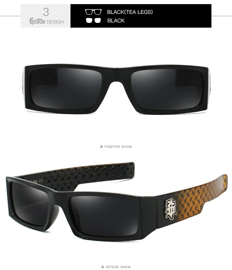 Retro Polarized Eyewear Men - Sports Driving Shades