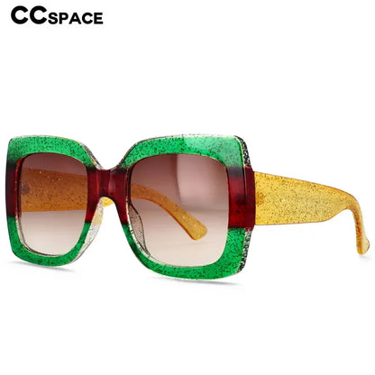 Retro Oversized Square Sunglasses for Women – UV400 Big Frame Fashion Eyewear in Trending Styles
