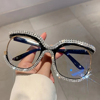 Rhinestone Party Glasses - Fashion Specs for Events
