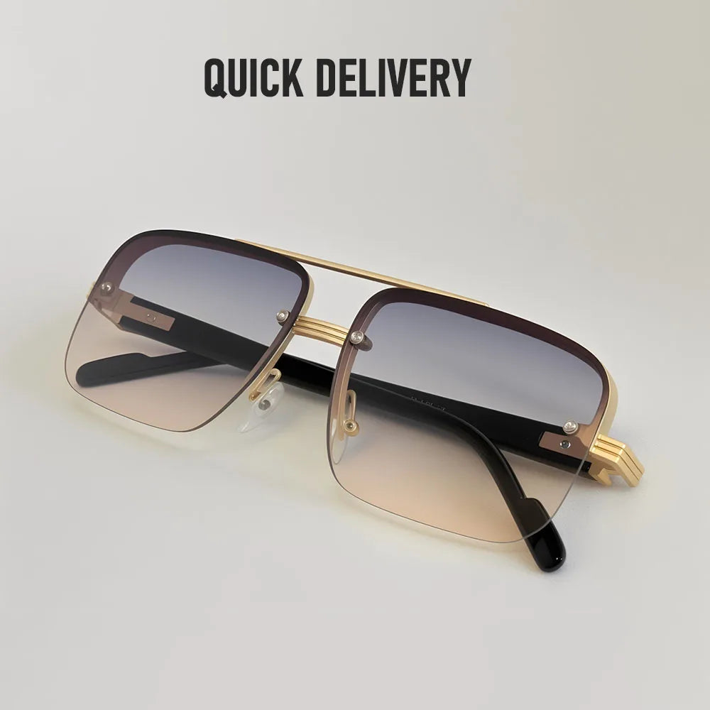Retro Square Sunglasses | UV400 Protection | Unisex