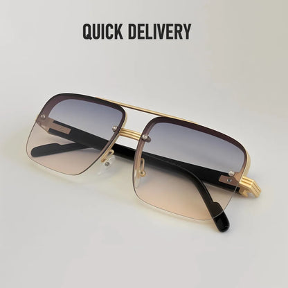 Retro Square Sunglasses | UV400 Protection | Unisex