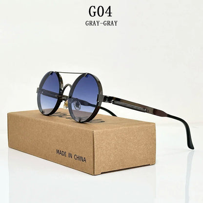 Oval Steampunk Sunglasses