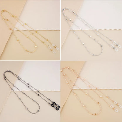 Fashion Metal Beaded Eyeglass Chain
