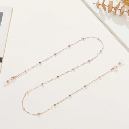 Pearl Beaded Anti-Falling Metal Eyeglass Chain
