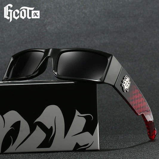 Retro Polarized Sunglasses Men - Sports Driving Shades
