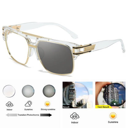 Color Changing Specs - Photochromic Square Magnifiers