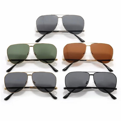 2025 Women Sunglasses Aviation Sung Glasses Retro Female Pilot Driving Travel Outdoor Ins Eyewears Oculos De Sol UV400