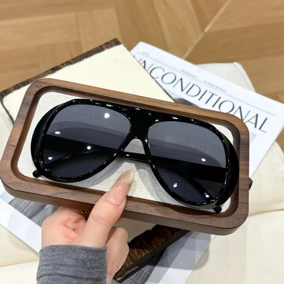 Chromatic Edge Sunglasses – Bold Polygonal Frames with UV400 Protection