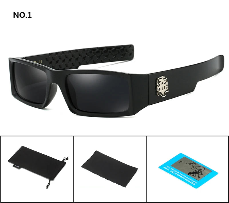 Retro Polarized Eyewear Men - Sports Driving Shades
