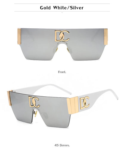 Luxury Square Rimless Shades