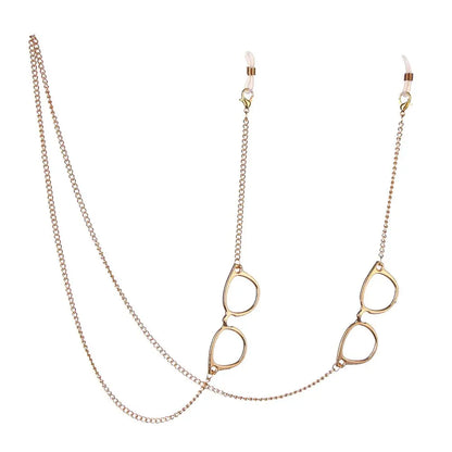 Vintage Metal Glasses Chain - Non-Slip Eyeglass Lanyard for Eyewear & Sunglasses