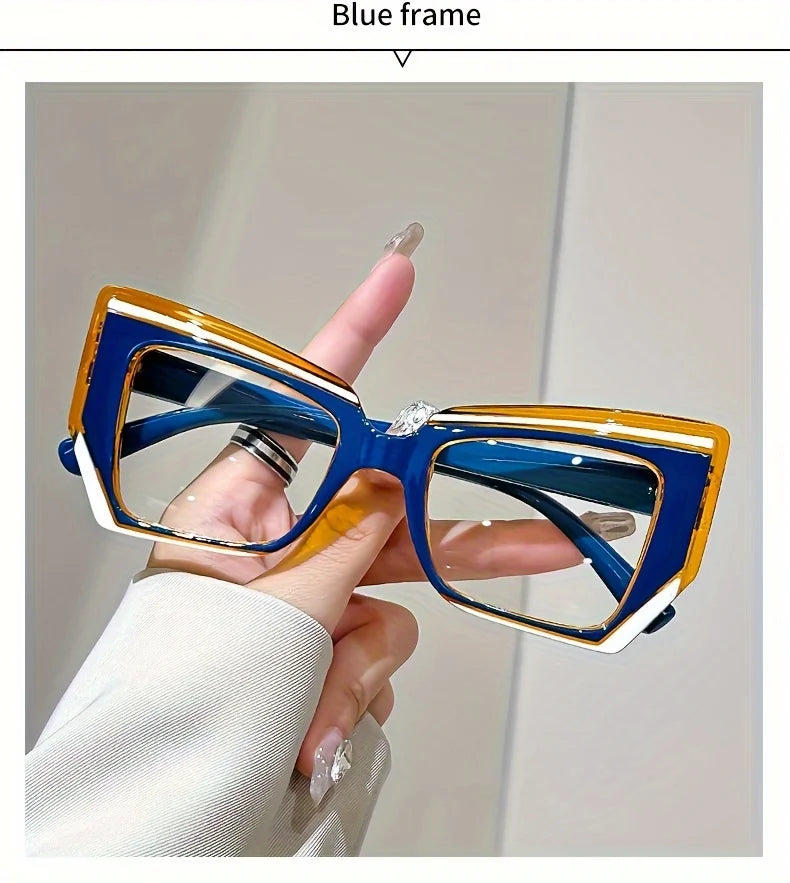 Vintage Cat Eye Oversized Specs - Vision Magnifiers 1.0-4.0