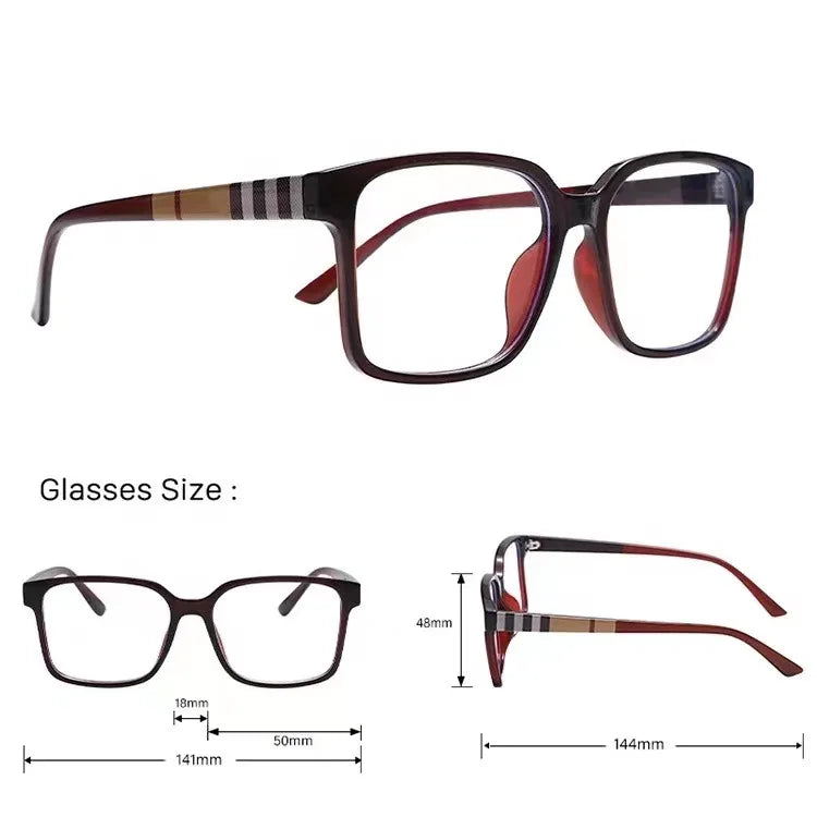 Retro Fashion Anti Blue Light Eyeglasses