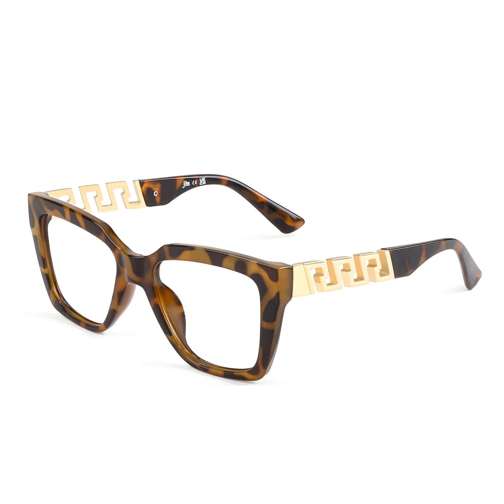 Oprah Style Glasses for Women, Oversized Fashion Blue Light Blocking Computer Eyewear