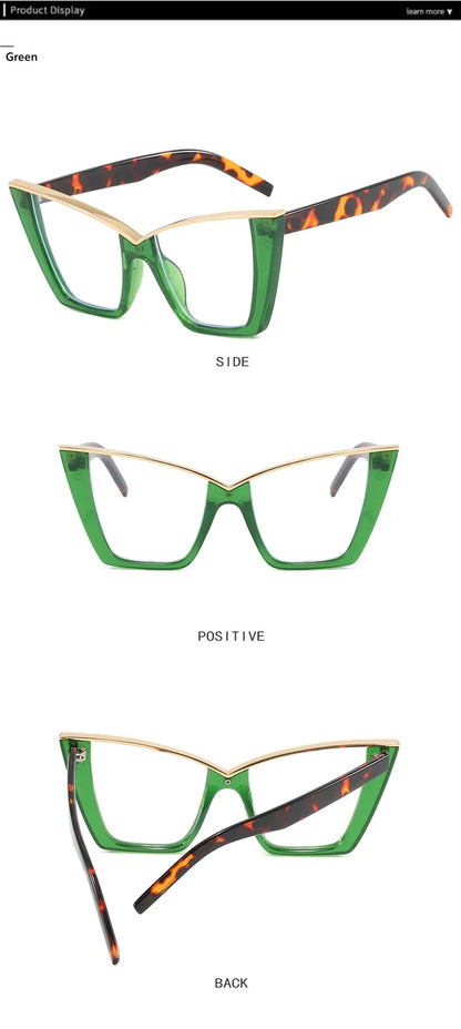 Anti Blue Light Cat Eye Specs - Computer Magnifiers Women