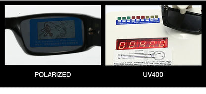 Retro Polarized Eyewear Men - Sports Driving Shades