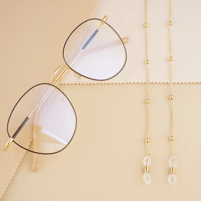 Fashion Metal Beaded Eyeglass Chain