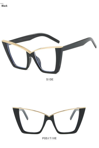 Anti Blue Light Cat Eye Specs - Computer Magnifiers Women