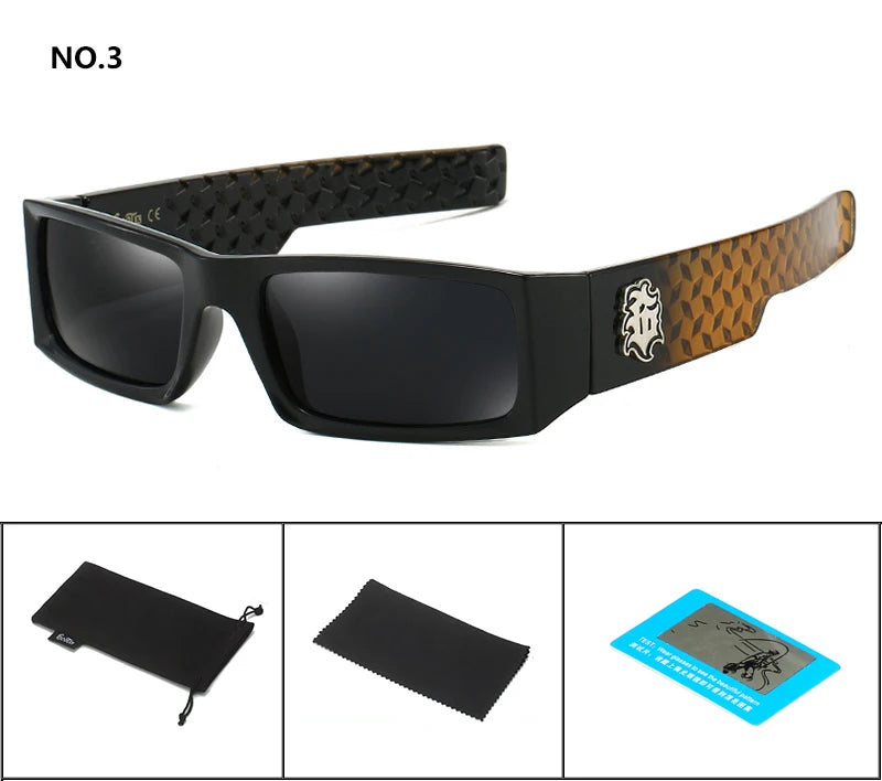 Retro Polarized Eyewear Men - Sports Driving Shades