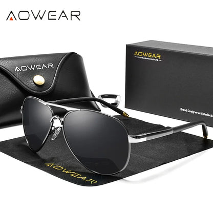 AOWEAR Aviation Sunglasses