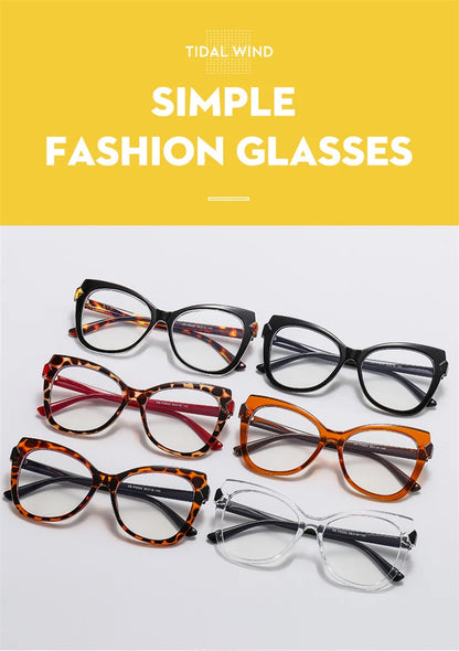 Chic Women's Cat Eye Anti-Blue Light Blockers