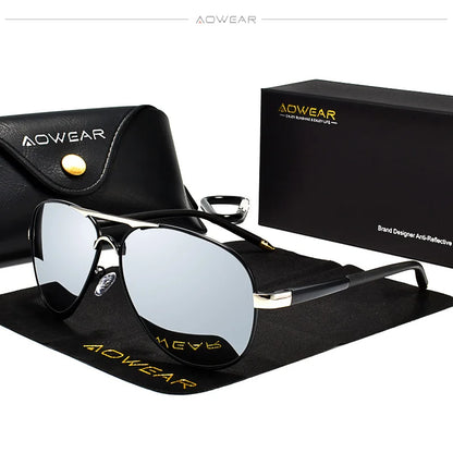 AOWEAR Aviation Sunglasses