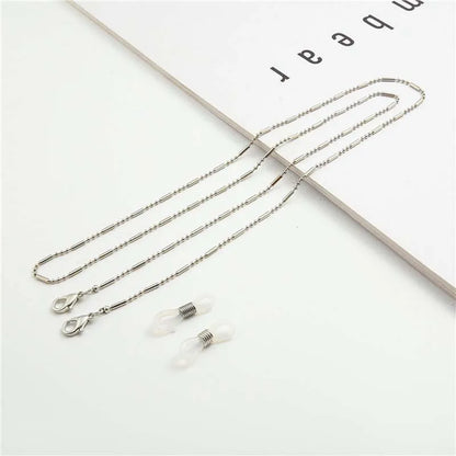 Pearl Beaded Anti-Falling Metal Eyeglass Chain