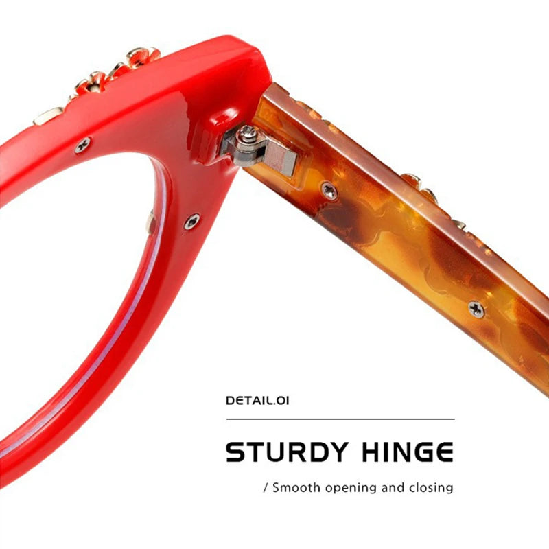 YOOSKE Cat Eye Vision Glasses - Anti Blue Light HD Lens Eyewear