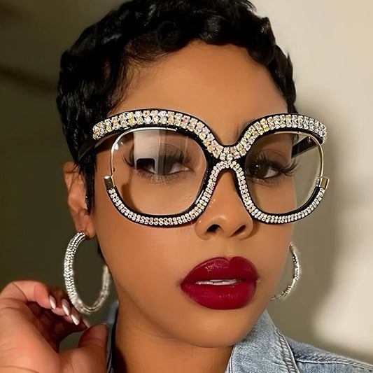 Rhinestone Party Glasses - Fashion Specs for Events