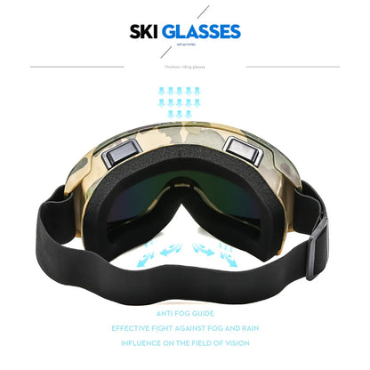 Premium Ski Goggles - Anti-Fog Snow Goggles for Snowboarding & Skiing