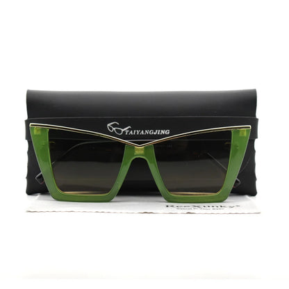 Cat Eye Sunglasses for Women - Designer Retro UV400 Protection