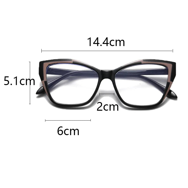 Sheek Spectacle Cat Eye Frames