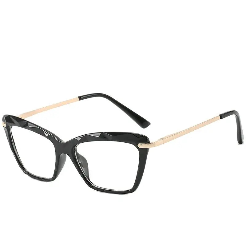 Square Fashion Specs - Trendy Cat Eye Magnifiers for Women