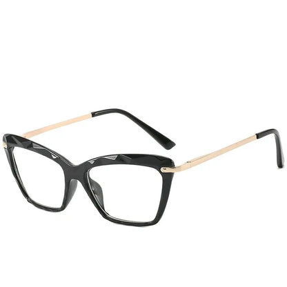 Square Fashion Specs - Trendy Cat Eye Magnifiers for Women