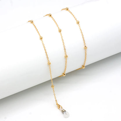 Fashion Metal Beaded Eyeglass Chain