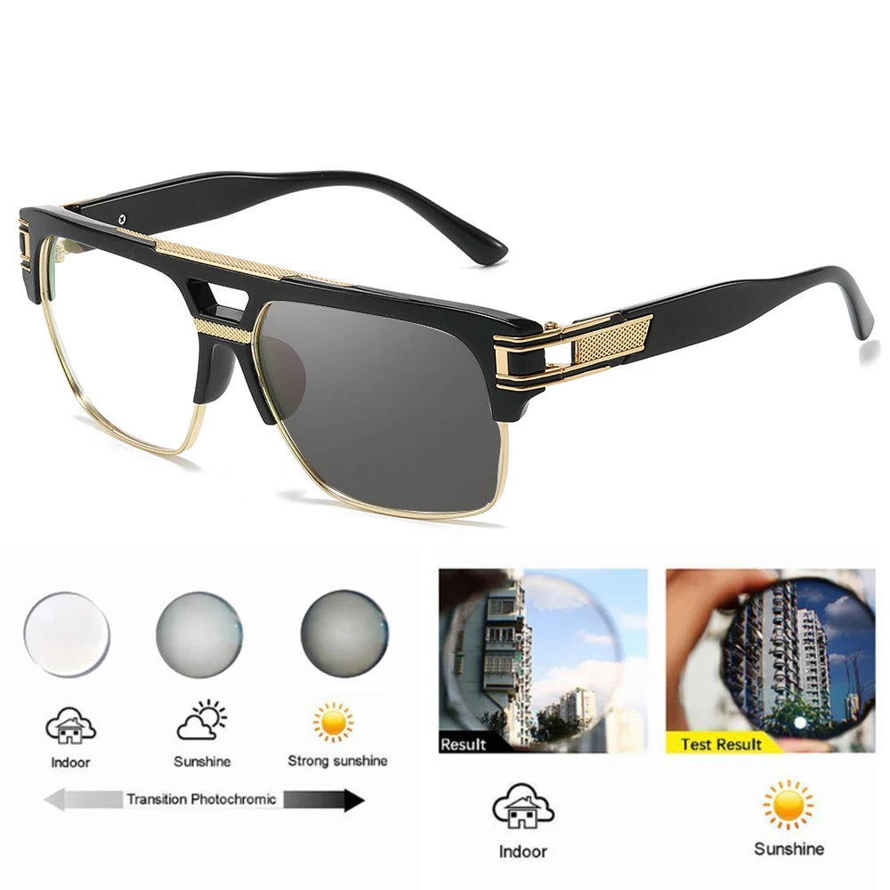 Color Changing Specs - Photochromic Square Magnifiers