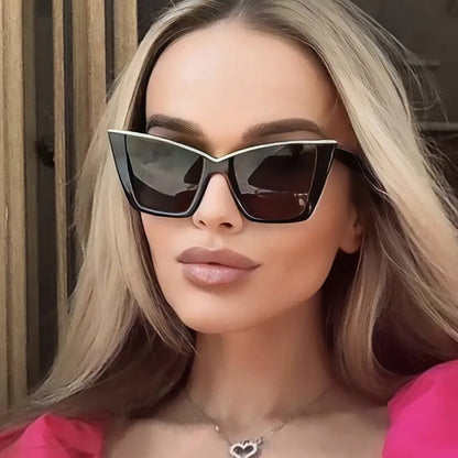 Cat Eye Sunglasses for Women - Designer Retro UV400 Protection