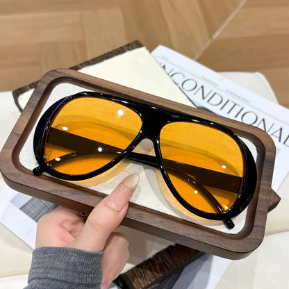 Chromatic Edge Sunglasses – Bold Polygonal Frames with UV400 Protection