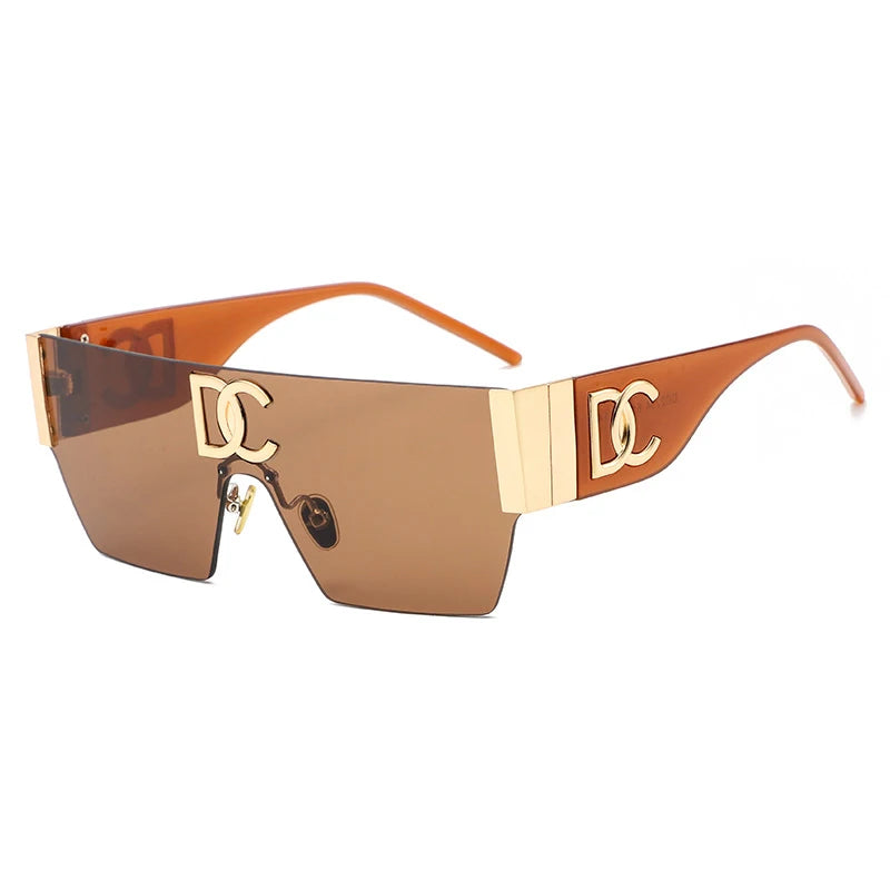 Luxury Square Rimless Shades